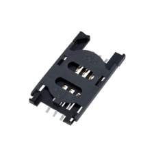 ATTEND 115B-AAA0-R01 konektor pro Mini SIM kartu, 6pin SMD